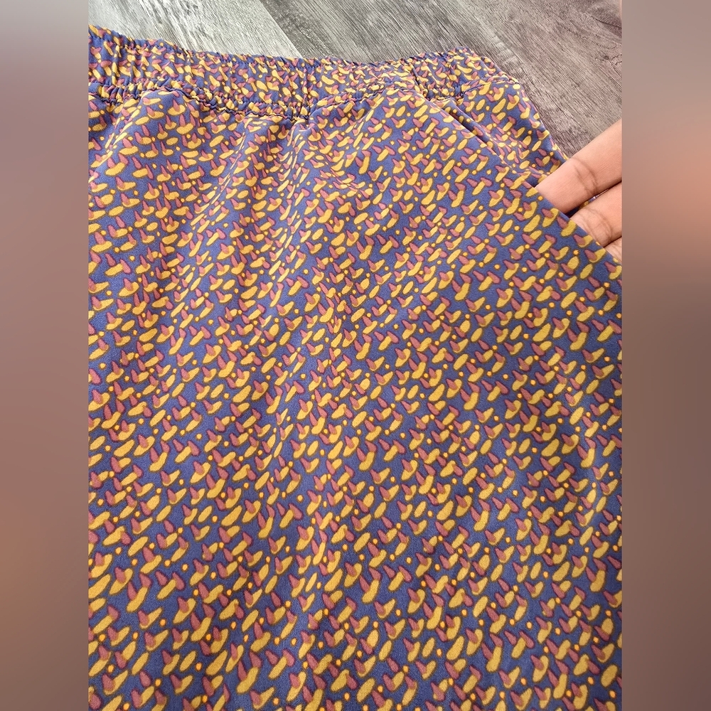 Toad&Co Geo Print Recycled Sunkissed Weekend Skort Large - Picture 5 of 13